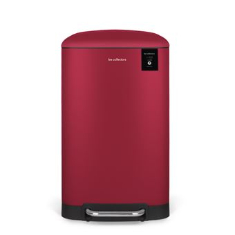 Caixote do Lixo de Pedal N°722 Les Collectors | Contentor Extraível |30L - Vermelho - 1