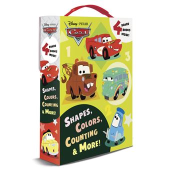 Livro infantil ISBN Shapes, Colors, Counting & More! (Disney/Pixar Cars) - 1