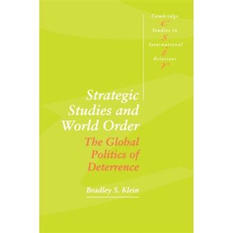 Strategic Studies and World Order - The Global Politics of Deterrence - Paperback - 1994 - 1