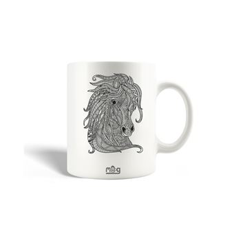 Caneca Maniacase Mandala Horse Poster - 1