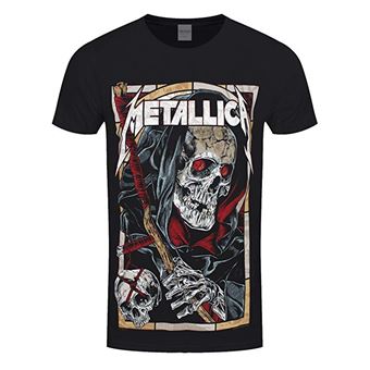 T-shirt Rock Off METALLICA | Death Reaper | Preto | XL - 1