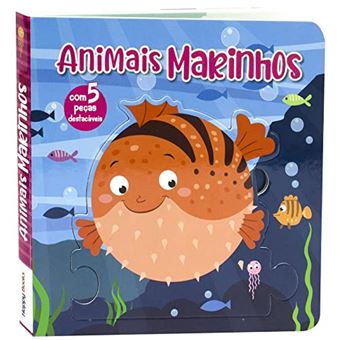 Leia, Encaixe & Brinque: Animais Marinhos - 1