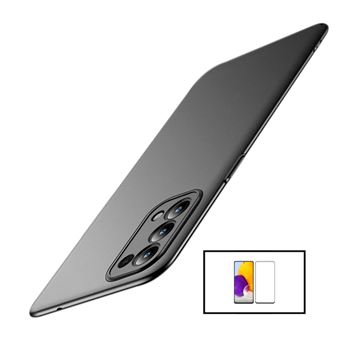Kit Película de Vidro Temperado GorilasGlass Curved + Capa Rígida e Fina G4M para Oppo Reno6 Pro Preto - 1