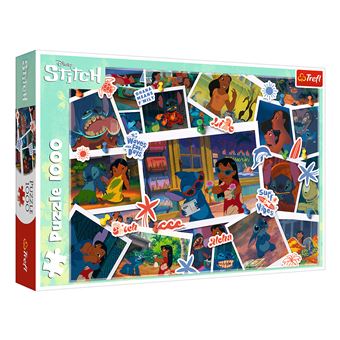 Puzzle Trefl Desenhos Animados Lilo & Stitch | 1000 Peças - 1