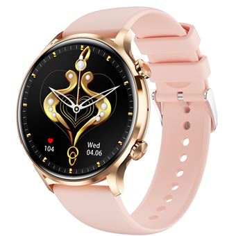 Smartwatch CHRONUS | Bluetooth | 1,39" | Monitoramento de saúde | 114 Modos Desportivos | Compatível com Android iOS | Ouro rosa - 1