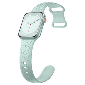 Bracelete Desportiva Arzopa® para Apple Watch Series 8/7/6/5/4/3/2/SE | 42mm/44mm/45 mm | Estampagem de Leopardo | Light Green - 1