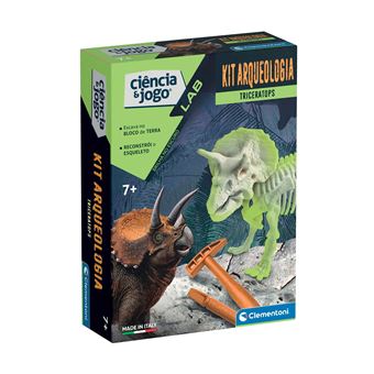 Kit Arqueologia Clementoni Triceratops - 1