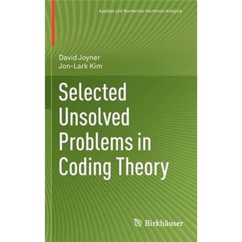 Selected Unsolved Problems in Coding Theory - Hardback - 2011 - 1