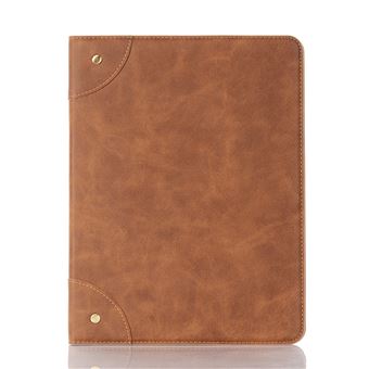 Capa Magunivers para Apple iPad Pro 11 inch (2020)/(2018)| PU | TPU | auto acordar e dormir com suporte e suporte de cartão - Castanho - 1