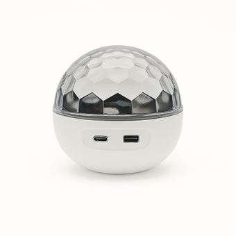 Projetor de Luz Ambiente com Coluna SANDA SD-6207 | Branco - 1