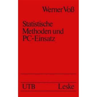 STATISTISCHE METHODEN UND PC EINSATZ - Hardback - 1988 - 1