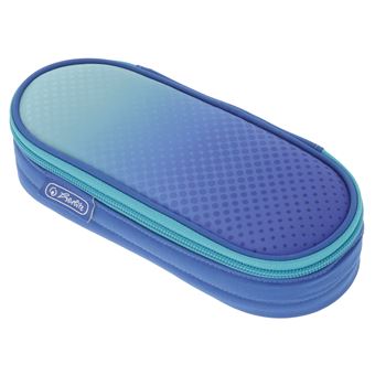 Estojo para Canetas Herlitz Etui Dip Dye | Azul, Turquesa - 1