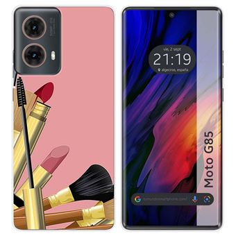 Capa TUMUNDOSMARTPHONE de silicone para Motorola Moto G85 5G Desenhos de pincéis Design - 1