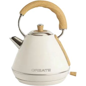 Chaleira Elétrica CREATE RETRO M | Creme - 1