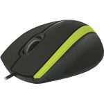 Rato com Fios Defender MM-340 Verde