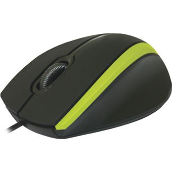 Rato com Fios Defender MM-340 Verde
