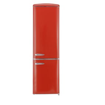 Frigorífico com Congelador Exquisit RKGC250-70-H-160E | 183x54,5x57,5 cm | 244 L | E | Vermelho - 1