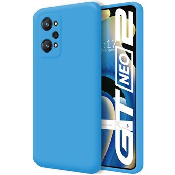 Capa Tumundosmartphone de silicone líquido ultramacio para Realme GT NEO 2 5G em azul - 1