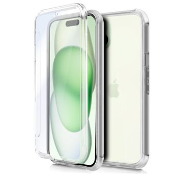 Capa transparente 360º MisterCapas para iPhone 15 Plus - 1