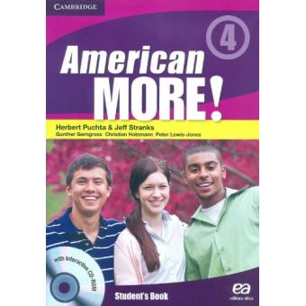American More! Level 4 Student's Pack (Student's Book with Interactive CD-ROM and Workbook with Audio CD) Abril Educacao Ed - 1