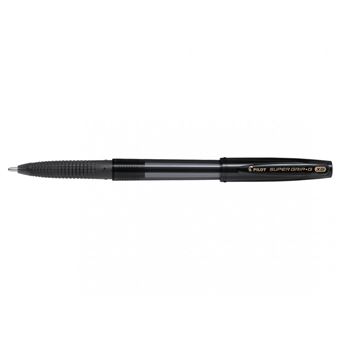 Esferográfica Pilot Super Grip G Cap | Preto - 1