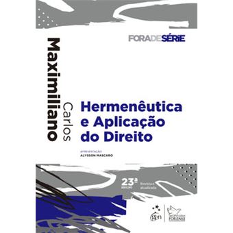 Coleção Fora De Série - Hermenêutica E Aplicação Do Direito - 1