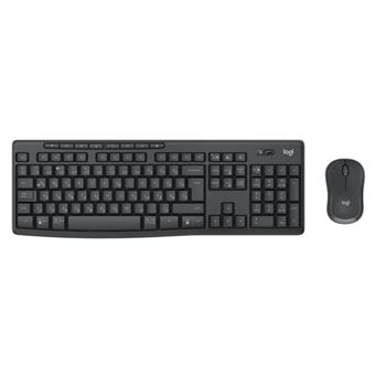 Teclado Wireless + Rato Logitech MK370 Combo for Business | Idioma: Português | Grafite - 1