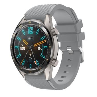Pulseira silicone cinza para Huawei Watch GT - 1