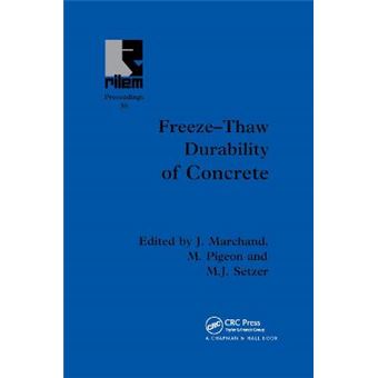 Freezethaw Durability Of Concrete - 1