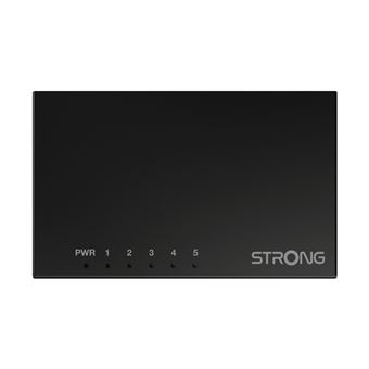 Switch de Rede Strong SW5000M | Preto - 1