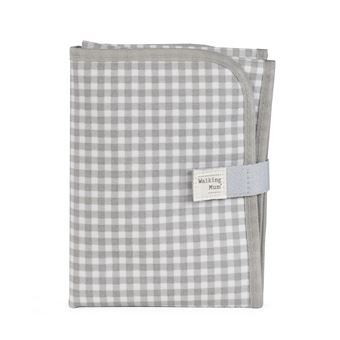 Reutilizável Walking Mum Changing mat I love Vichy Grey (Iv) - 1