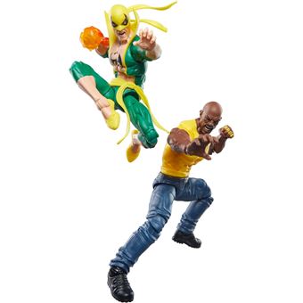Figuras Set Iron Fist & Luke Cage Marvel Legends | 15 cm - 1