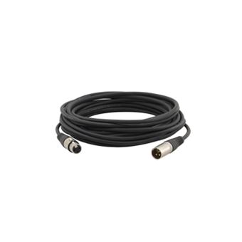 cabo de áudio Kramer Electronics XLR Quad Style, 0.3m  0,3 m XLR (3-pin) Preto - 1