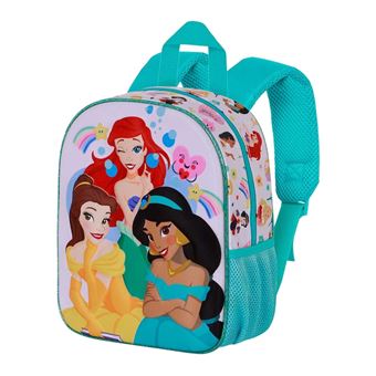 Mochila Pré-Escolar Karactermania Princesas 3D - 1