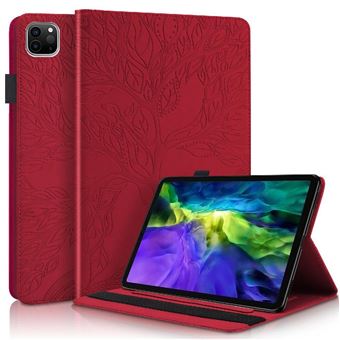 Capa GANGXUN para iPad Air 2020 /Air 4 | Suporte para Caneta Stylus | Proteção em TPU | Vermelho - 1