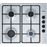 Placa de Cozinha a Gás Encastrável Siemens EB6B5PB80 Inox_0