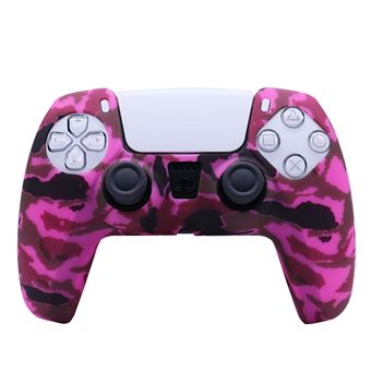 Capa Silicone Antideslizante HSMY para Comando PS5 - Roxo - 1