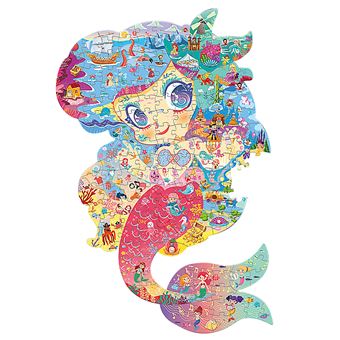 Quebra-cabeça DAM | papelão | Sereia - 1