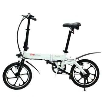 Bicicleta Elétrica SK8 Urban Beetle Branco