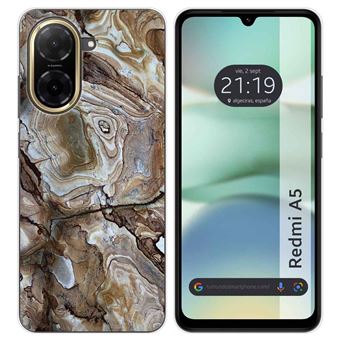 Capa de Silicone Tumundosmartphone para Xiaomi Redmi A5 | Design de mármore e 14 desenhos - 1