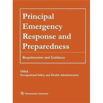 Principal Emergency Response and Preparedness : Requirements and Guidance - 1