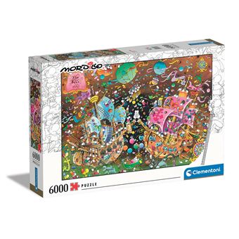 Puzzle Clementoni Mordillo The Kiss 36527 | 6000 Peças - 1