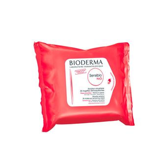 Toalhitas Desmaquilhantes BIODERMA Sensibio H20 | 25 un. - 1