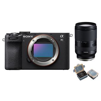 Câmara Sony a7C II (Preto) + Lente Tamron 28-200mm f/2.8-5.6 Di III RXD (Sony E) + Bateria Kingma 2000mAh (Sony NP-FZ100) - 1