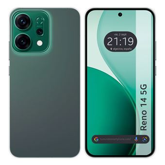 Capa Tumundosmartphone de TPU de gel de Silicone Transparente para Oppo Reno 14 5G - 1
