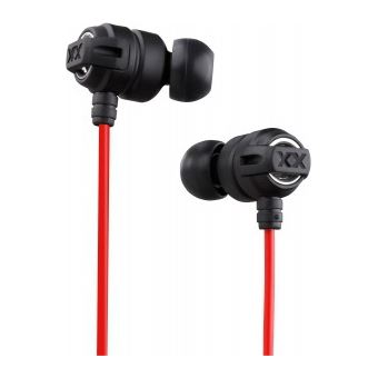 Auscultadores JVC HA-FX1X Preto, Vermelho