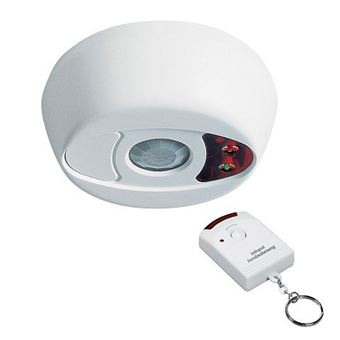 Pentatech DA02 Sensor infravermelho passivo (PIR) Sem fios/Wireless Teto Branco - 1
