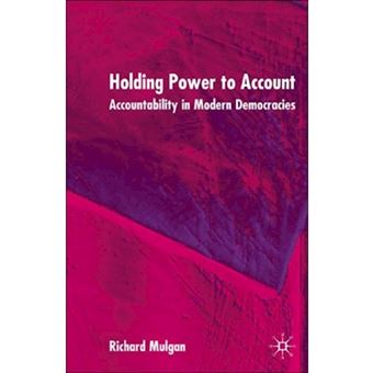 Holding Power To Account - 1