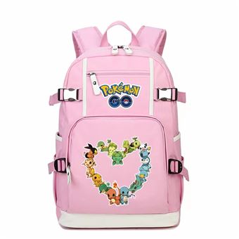 Mochila Escolar DreamWorks | Pokémon | 30 x 15 x 43 cm | Rose 2163 - 1