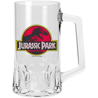 Caneca de Cristal ABYstyle Jurassic Park Logo | 500 ml - 1